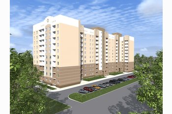  Жилкомплекс «Радуга» на территории бывшего авиазавода. 