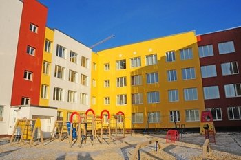  В 7 микрорайоне солнечного строится новая школа Солярис 2