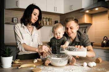  Большая кухня в новостройке!