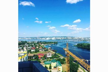  Квартира с видом на Волгу.