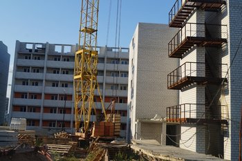  Новостройки в новом микрорайоне
