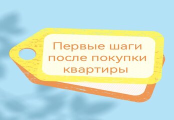 Первые шаги после покупки квартиры 