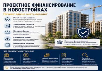 Проектное финансирование новостройки: почему покупателю важно понимать, как финансируется строительство
