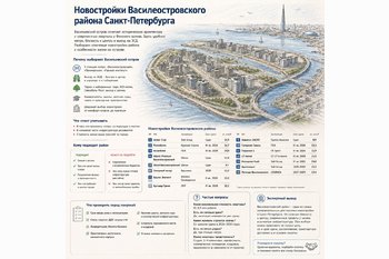  Новостройки Василеостровского района Санкт-Петербурга