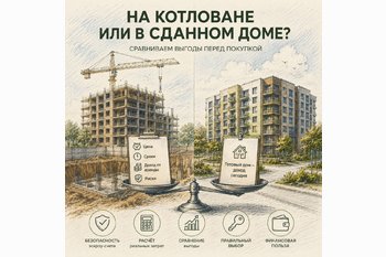  Квартира «на котловане» или в сданном доме: что выгоднее покупать в 2026 году