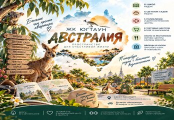ЖК «ЮгТаун. Австралия» в Санкт-Петербурге: квартиры, инфраструктура, цены и особенности квартала