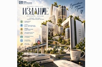  Квартал «Издание» в Москве: Нижегородская, парк 2,4 га и квартиры Брусники