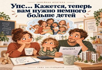 Семейная ипотека с 1 октября 2026 года