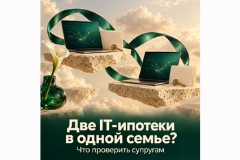  Можно ли супругам оформить две IT-ипотеки в 2026 году