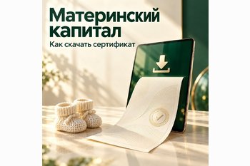  Как получить сертификат на материнский капитал через сайт СФР