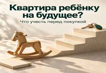 Стоит ли покупать квартиру ребёнку на будущее.