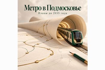  Новые станции метро в Подмосковье к 2035 году