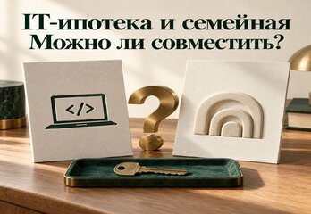 Можно ли совместить IT-ипотеку и семейную ипотеку в 2026 году?