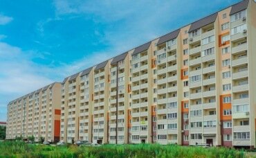 Однокомнатная квартира с видом на Волгу